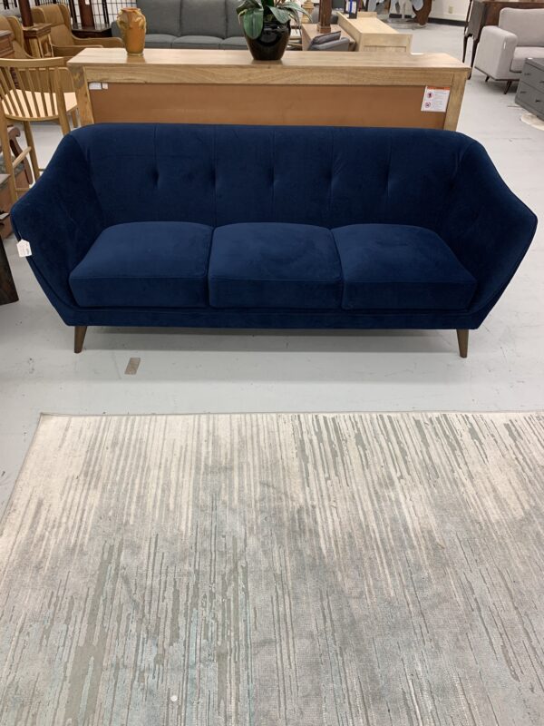 Steel Blue Bucket Sofa