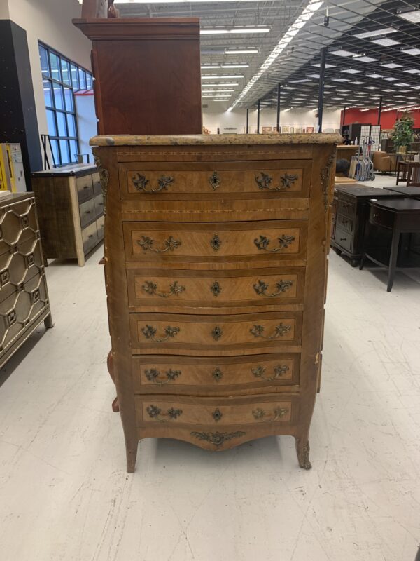 open cherry console table