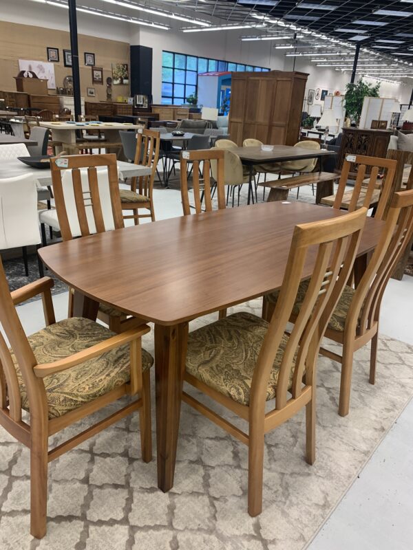 pottery barn large dark wood industrial dining table