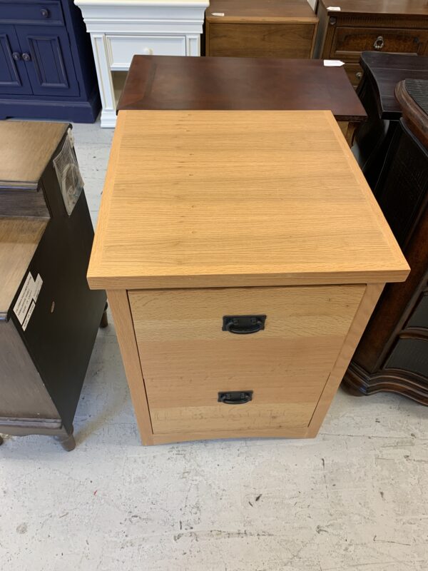 oak filing cabinet